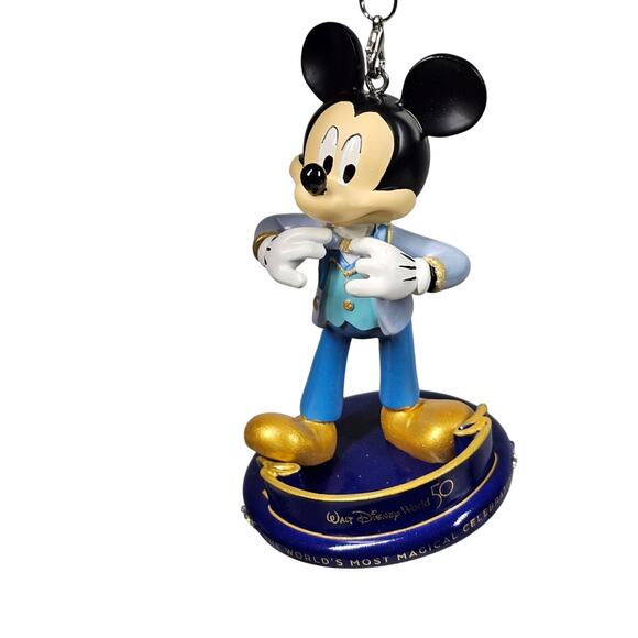Disney "World's Most Magical Celebration" 50th Anniversary Celebration Ornament - Picture 1 of 9